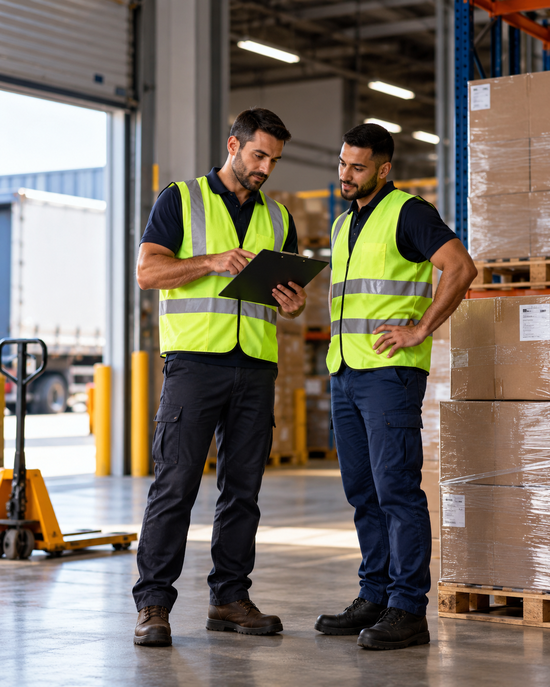 Entrepôt de logistique et de distribution